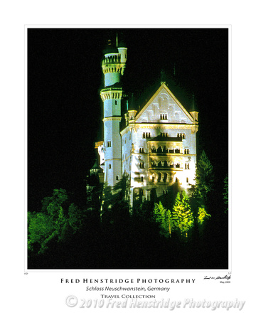 Schloss Neuschwanstein at Hight