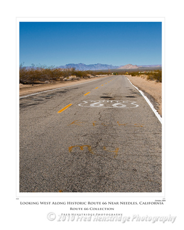 FHP6993_Route 66 near Needles_16x20 Poster