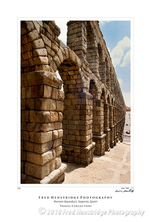 Roman Aqeduct, Segovia, Spain