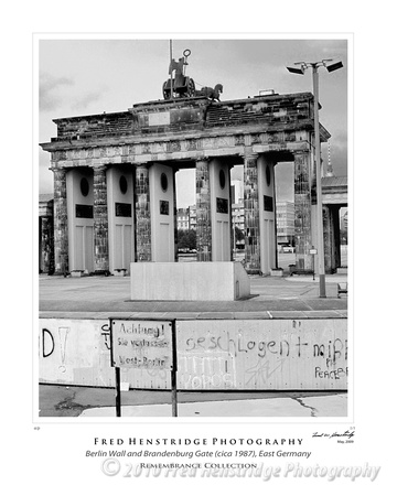Berlin Wall, 1987