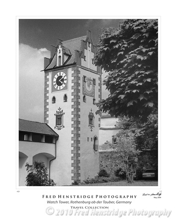 Watch Tower, Rothenburg ob der Tauber