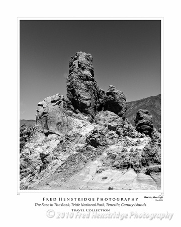 Face in the Rock, Teide National Park, Tenerife
