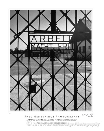 Entrance Gate to KZ Dachau